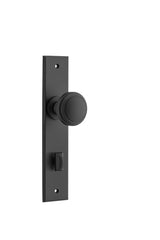 Door Knob Paddington Chamfered Privacy Matt Black
