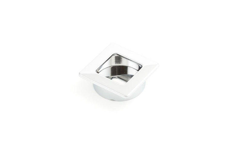 FLUSH 39MM SQUARE FLUSH PULL POLISHED CHROME