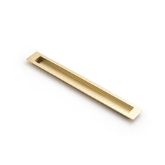 Slide 300mm Flush Pull Satin Brass