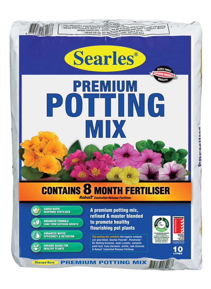 Searles Premium Potting Mix 10 litre