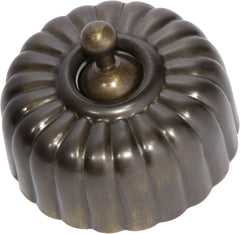 Switch Fluted Antique Brass