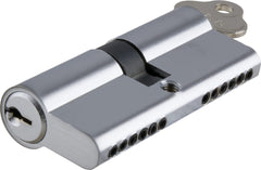 ** N/A - Limited Stock** Euro Cylinder Key Key 6 Pin Chrome Plated 70mm