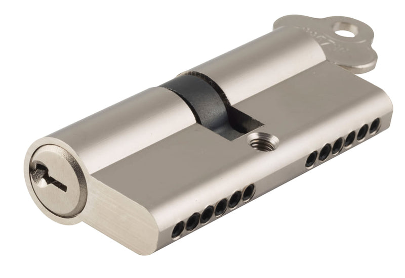 ** N/A - Limited Stock** Euro Cylinder Key Key 6 Pin Satin Nickel 70mm