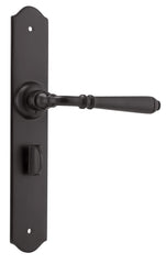 Door Lever Reims Privacy Pair Matt Black