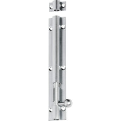 Barrel Bolt Satin Chrome 150mm