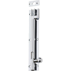 Barrel Bolt Offset Chrome Plated 150mm