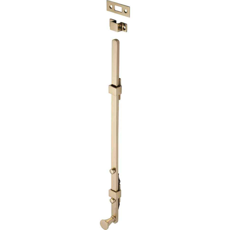 Panic Bolt Polished Brass L450mm