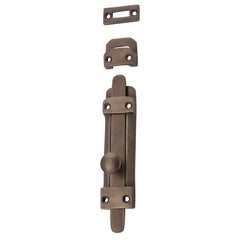 Tower Bolt Antique Brass H118xW32mm