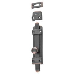 Tower Bolt Antique Copper H118xW32mm