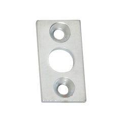 Plate Keeper Satin Chrome L25xW13mm Bolt 7.5mm