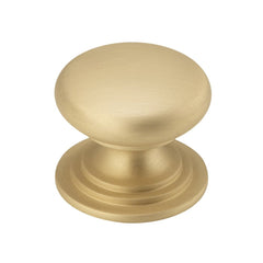 Cupboard Knob Sarlat Brushed Brass 38mm