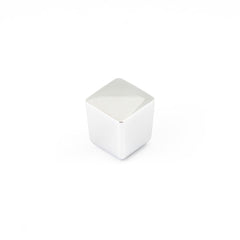 URBANE 25MM SQUARE KNOB POLISHED CHROME