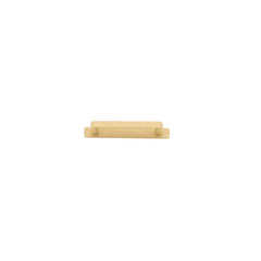 Cabinet Pull Osaka With Backplate Brushed Brass 128mm