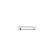 Cabinet Pull Helsinki With Backplate Polished Chrome 128mm