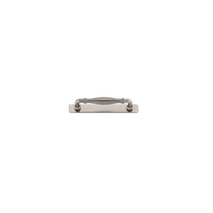 Cabinet Pull Sarlat With Backplate With Backplate Distressed Nickel 128mm