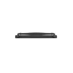 Cabinet Pull Sarlat With Backplate With Backplate Matt Black 256mm