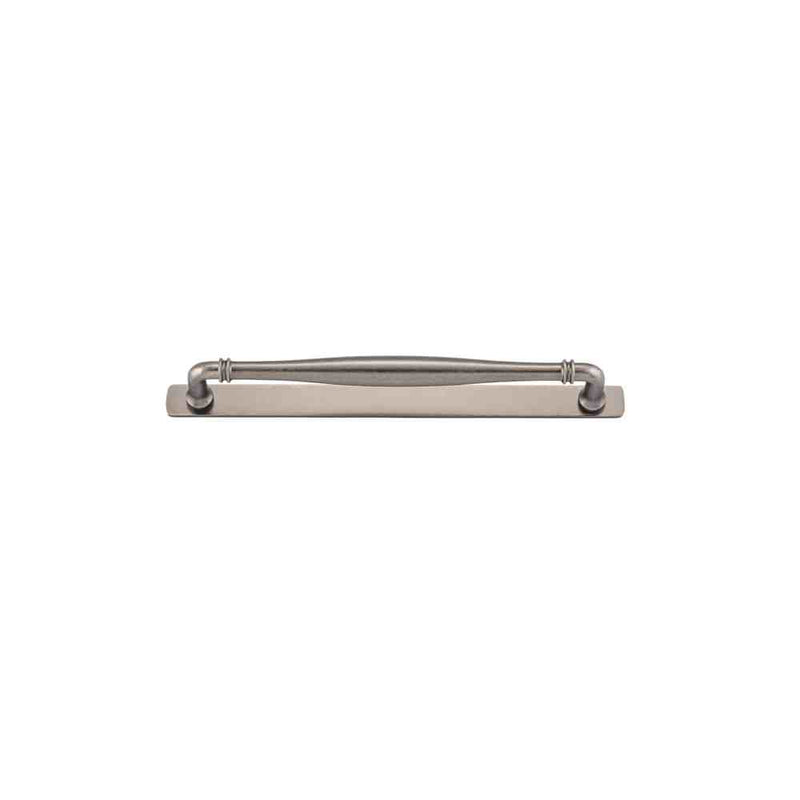 Cabinet Pull Sarlat With Backplate With Backplate Distressed Nickel 256mm