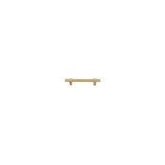 Cabinet Pull Helsinki Brushed Brass 96mm