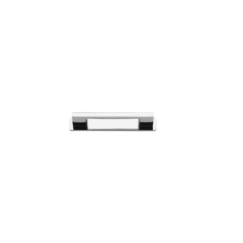 Cabinet Pull Cali With Backplate Polished Chrome 96mm