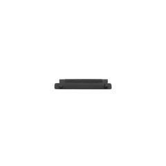 Cabinet Pull Brunswick With Backplate Matt Black 160mm
