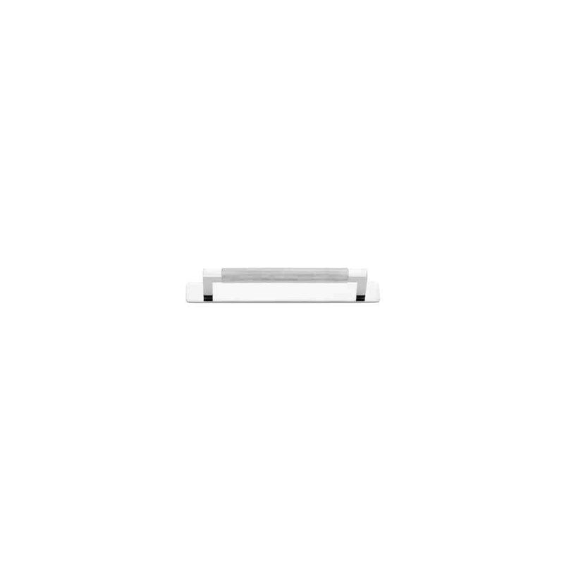 Cabinet Pull Brunswick With Backplate Polished Chrome 160mm