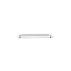 Cabinet Pull Brunswick With Backplate Brushed Chrome 256mm