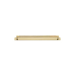 Cabinet Pull Brunswick With Backplate Brushed Gold PVD 320mm