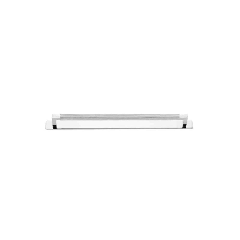 Cabinet Pull Brunswick With Backplate Polished Chrome 320mm