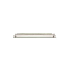Cabinet Pull Brunswick With Backplate Satin Nickel 320mm