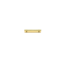 Cabinet Pull Helsinki With Backplate Brushed Gold PVD 128mm