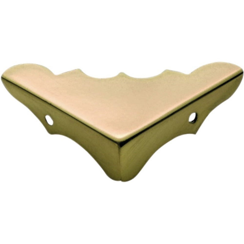 Box Corner Sheet Brass Medium Polished Brass