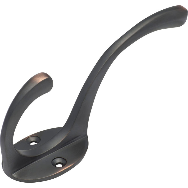 Hat & Coat Hook Victorian Antique Copper H110xP50mm