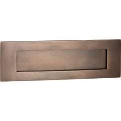 Letter Plate Antique Brass 300 x 100mm