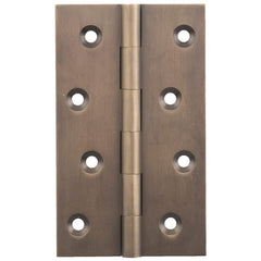 Hinge Fixed Pin Antique Brass H100xW60mm