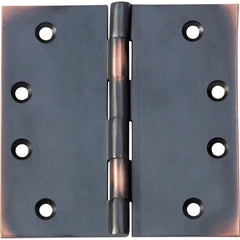 Hinge Fixed Pin Antique Copper H100xW100mm