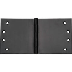 Hinge Broad Butt Matt Black H100xW200mm