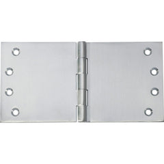 Hinge Broad Butt Satin Chrome H100xW200mm
