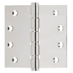 Hinge Ball Bearing Polished Nickel H100xW100mm