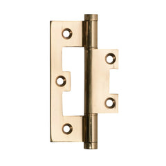 Hinge Hirline Polished Brass H89xW35mm