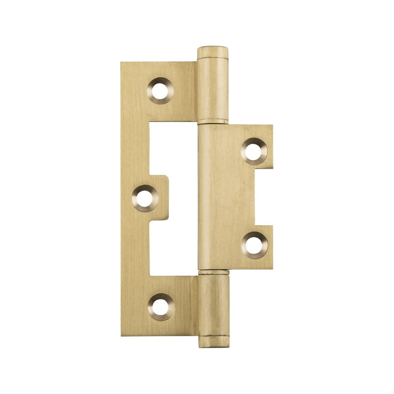 Hinge Hirline Satin Brass H89xW35mm
