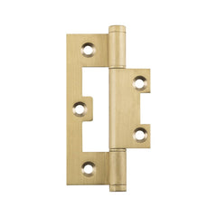 Hinge Hirline Satin Brass H89xW35mm