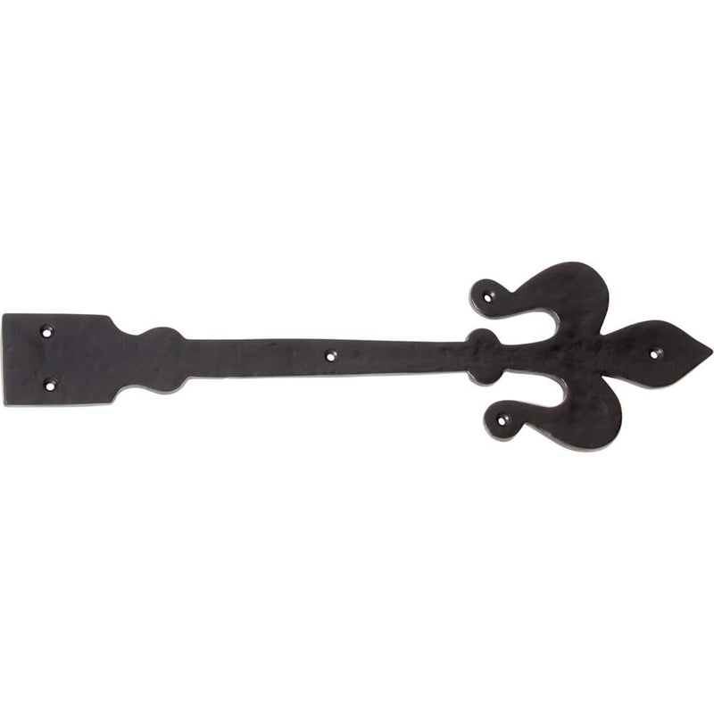 Hinge Iron Decorative Matt Black L400xH100mm