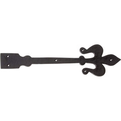 Hinge Iron Decorative Matt Black L400xH100mm