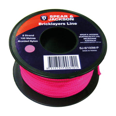 Bricklayer Line Pink 100mtr