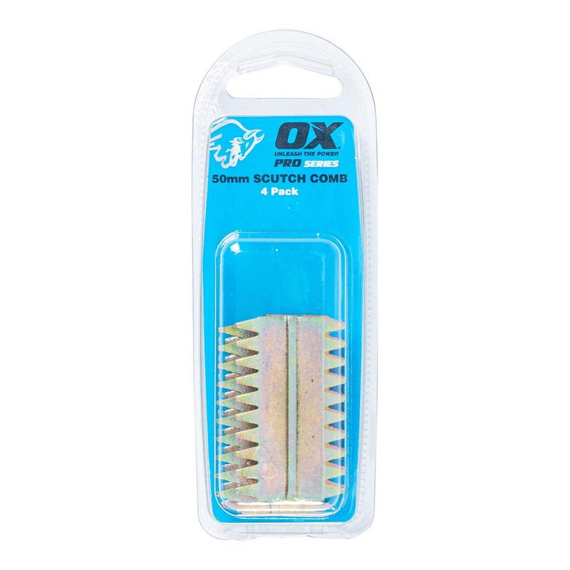 Scutch Comb 50mm 4pk