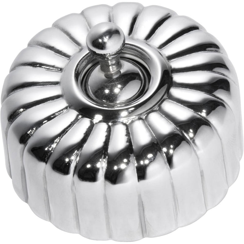 Switch Fluted Chrome Plated