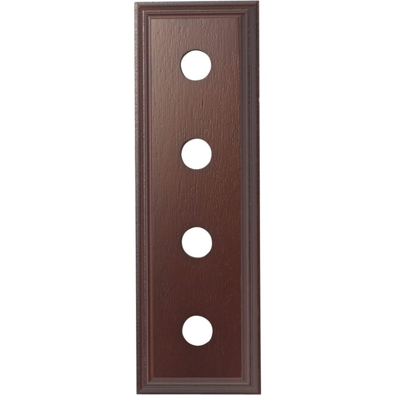 Switch Socket Block Classic Quad Cedar