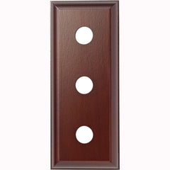 Switch Socket Block Traditional Treble Cedar