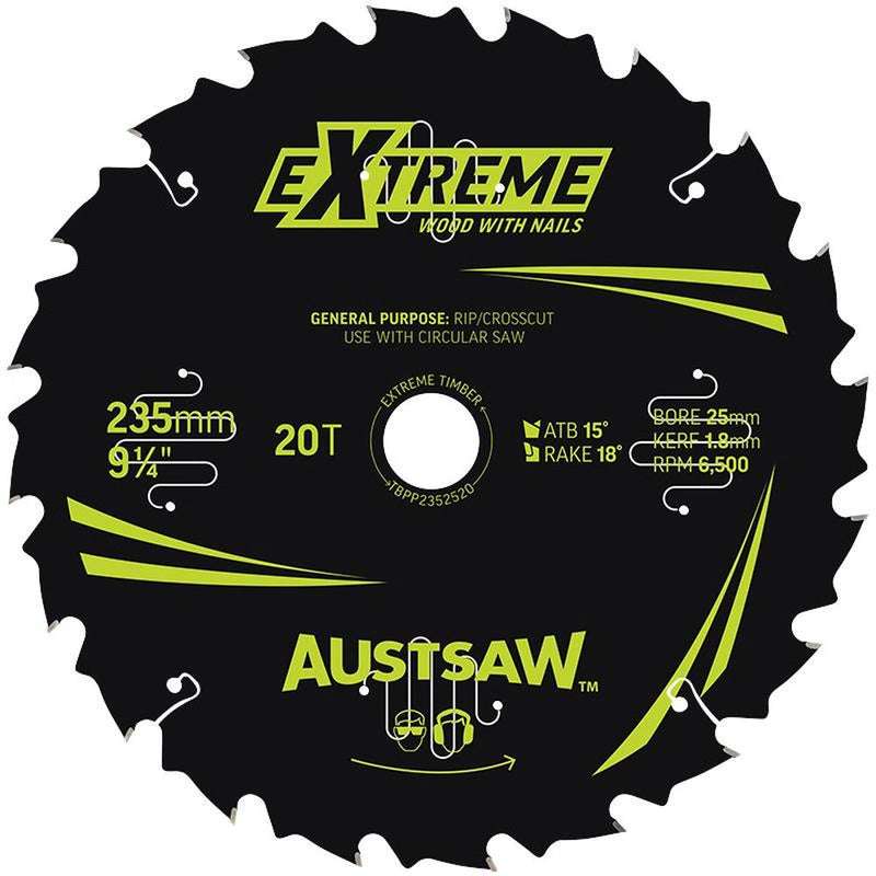 Predator Pro Saw Blade 235mm x 20T