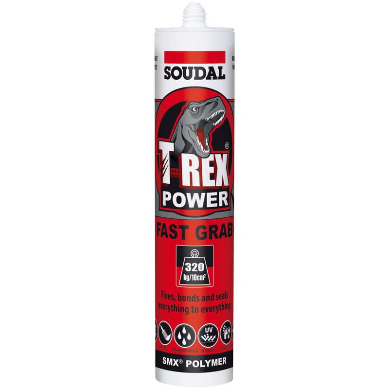 T-Rex Power Fast Grab 290ml Steel Grey
